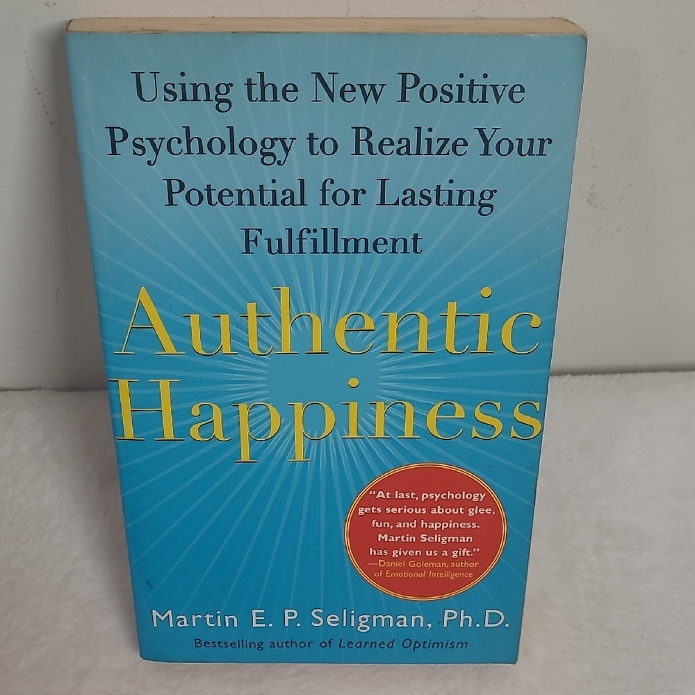 Authentic Happiness Book by Martin E.P. Seligman
